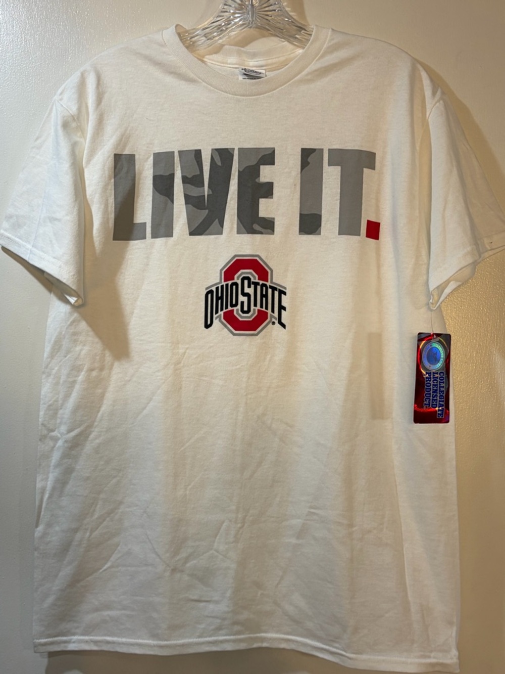 Ohio State "LIVE IT" T-shirt Men’s Sz Medium NWT